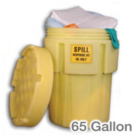 Spilldam - Model SPK65 - 65 Gallon Overpack Spill Kits