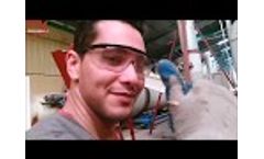 Sawdust drying pellet plant in morocco Video