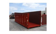 Open Top Rectangular Roll Off Containers