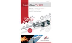 Dekati - Model eDiluter Pro 1200C - Dilution System - brochure