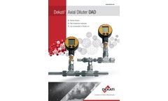 Dekati - Model DAD - Axial Diluter - Brochure