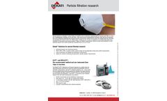 Particle Measurement Instruments for Particle Filtration Research - Brochure