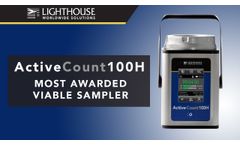 Most Awarded Viable Air Sampler / ActiveCount100H (2018) - Lighthouse Worldwide Solutions - Video