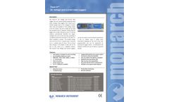 Track-It - Model 5396-0511 - DC Voltage & Current Data Logger with Standard  - Brochure