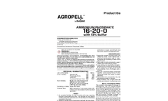 Simplot 16-20-0 - Ammonium Phosphate Fertilizer Datasheet