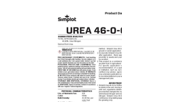 Simplot 46-0-0 - Urea Fertilizer Datasheet