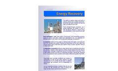 Energy Recovery Service – Brochure