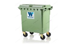 Wheelie bins Weber - Model MGB 770 litre - Mobile Garbage Bin