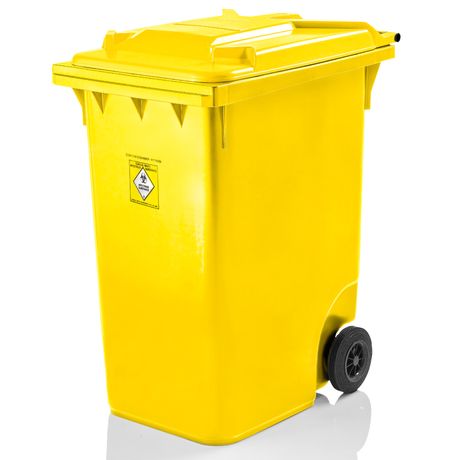 Wheelie bins Weber - Model MGB 360 Litre - Mobile Waste Container for Clinical Waste