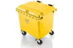 Wheelie bins Weber - Model MGB 1100 L FL C - Mobile Waste Container for Clinical Waste