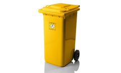 Wheelie bins Weber - Model MGB 240 Litre - Mobile Waste Container for Clinical Waste