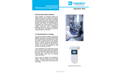 Ozone Monitor Pharmaceutical Applications - Application Note
