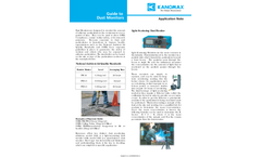 Guide to Dust Monitors - Application Note