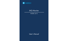 Kanomax - Model 2212 - Multi-function Handheld Indoor Air Quality Meter - User Manual