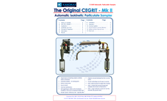 Kanomax Cegrit - Model MK-2 - Automatic Isokinetic Particulate Flyash Sampler -  Manual