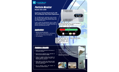 Kanomax - Model AES-1000 - Aerosol Particle Monitor - Brochure