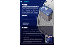 Kanomax - Model PAMS - Portable Aerosol Mobility Spectrometer - Brochure