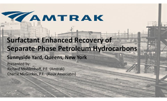 Surfactant Enhanced Recovery of Separate-Phase Petroleum Hydrocarbons