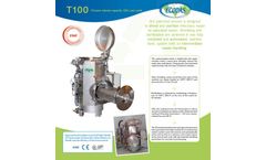 Ecodas - Model T100 - Infectious Waste Generator- Brochure