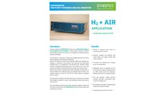 Synspec - Model Fidstation RC - High Purity Hydrogen & Zero Air Generator - Datasheet