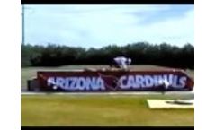 AirDrain Agronomic Natural Grass Drainage at University of Phoenix Sports Field Arizona Cardinals - Video
