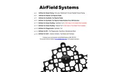 AirField Systems AirPave - AirDrain Presentation - Brochure