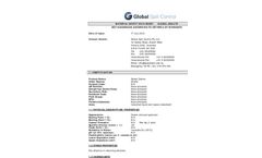 Material Safety Data Sheets - Global Zeolite