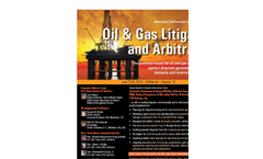 Oil & Gas Litigation & Arbitration Brochure