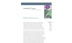 Water Resources Services Brochure