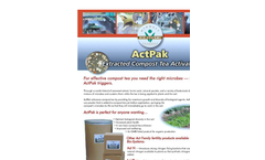 ActPak Extracted Compost Tea Activator Brochure