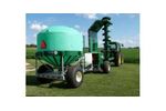 Midwest Bio-Systems - Model PT-120 10  - Foot Pull Compost Windrow Turner