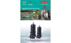 Aquatex - Model ASWP - Submersible Sewage Pumps - Brochure