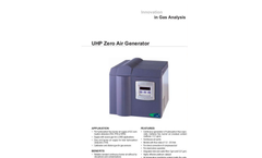 UHP Zero Air Generator Datasheet