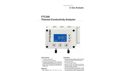 JCT - Model FTC300 - Thermal Conductivity Analyser - Datasheet