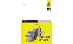 JCT - Model JES-360/JES-360H - Gas Sampling Probe for Pre-Filter Back Flush - Manual