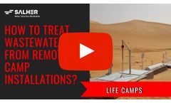 SALHER - Solutions for Water Treatment In Remote Camp Installations - Video