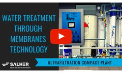 Salher - Compact Ultrafiltration Plant for Water Treatment - Video