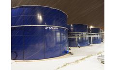 New Salher water treatment plant for large flows from a slaughterhouse