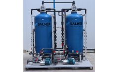 SALHER - Model PUR-FF-CA - Compact Water Purification Plants through Filtration with Active Carbon
