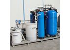 SALHER - Model PUR-FQFF-CA - Compact Water Purification Plants through Filtration with Organic Matter Load