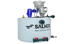 SALHER - Model UAP - Polyelectrolyte Preparation Unit