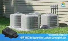 Reliable A3 R290 Refrigerant Gas Leakage Sensing Solution in Heat Pump