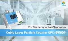 Cubic Laser Particle Counter for Semiconductor Cleanroom Air Cleanliness Monitoring