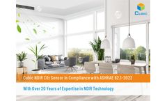 Cubic NDIR CO2 Sensor in Compliance with ASHRAE 62.1-2022