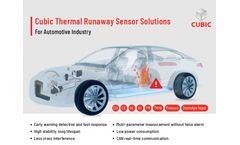 Cubic Thermal Runaway Sensor Solutions for Automotive Industry 