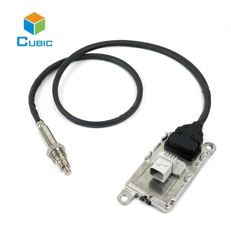 Cubic - Model NOx Sensor - 5WK96628C DAF Truck NOX Sensor 5801754015 24V Nitrogen Oxide Sensor For Diesel Engine