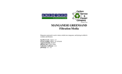Manganese Greensand Filtration Media Brochure
