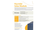 Hyundai - Model HiS-S270RG - 270w Monocrystalline Solar Panel Brochure
