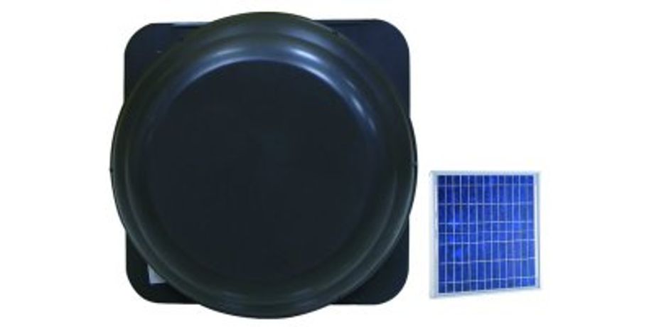 Model 12.6w - Solar Panel - Premium Attic Fan