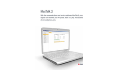 Product brochure MaxTalk 2